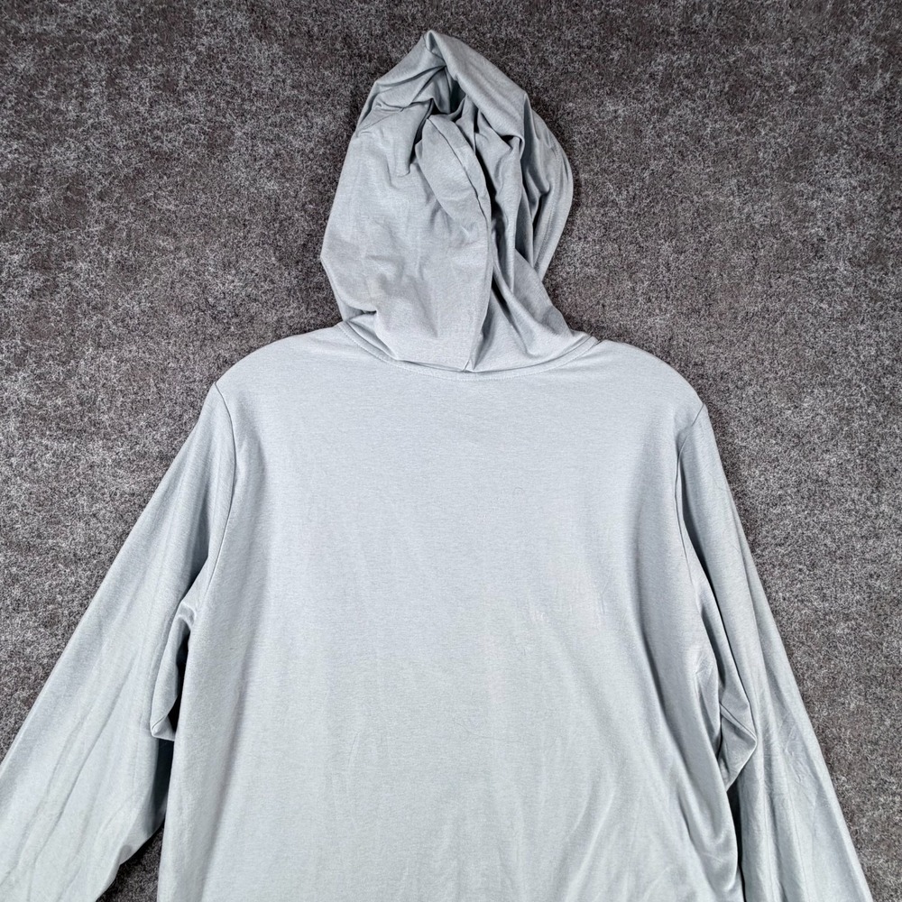Fabletics Full Zip Hoodie Womens L Light Blue Modern Lightweight Comfort Stretch - Picture 11 of 16